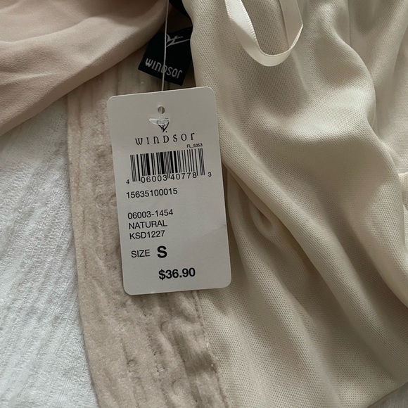 Corset Ruched Top Beige - Picture 5 of 5